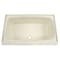 Lippert 24IN X 40IN BATHTUB; CENTER DRAIN - PARCHMENT 209385 - alternate 2